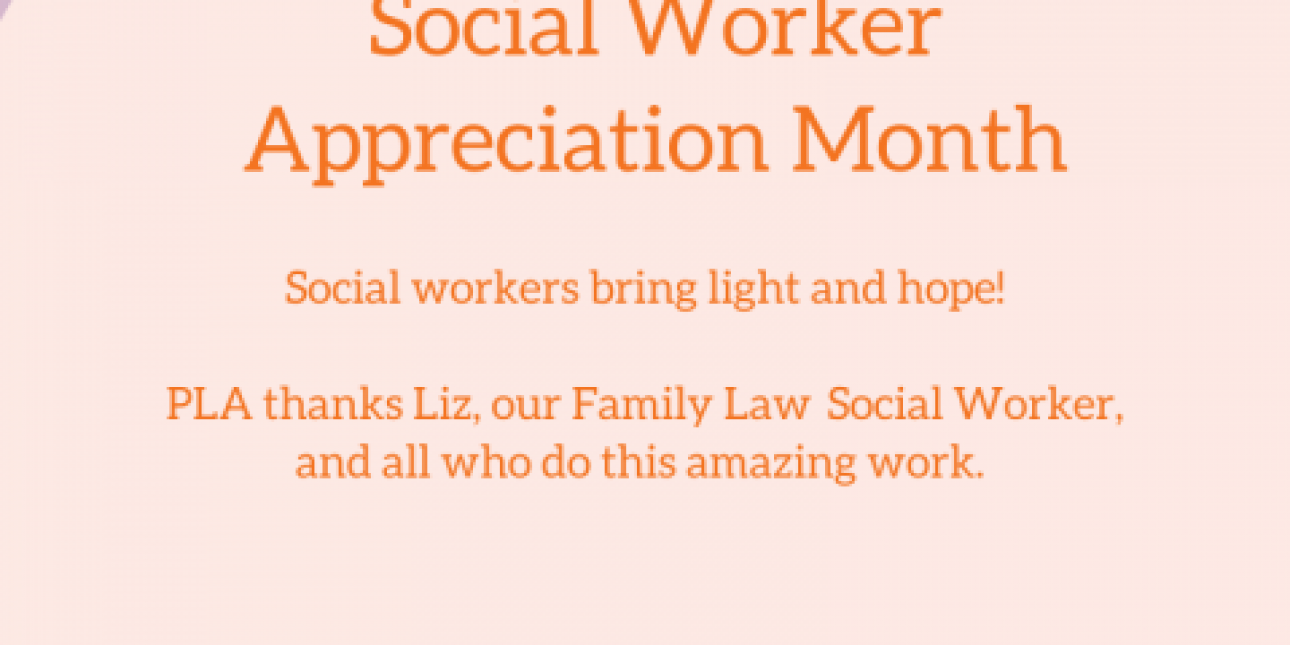 Social Worker Appreciation Month | Philadelphia Legal Assistance