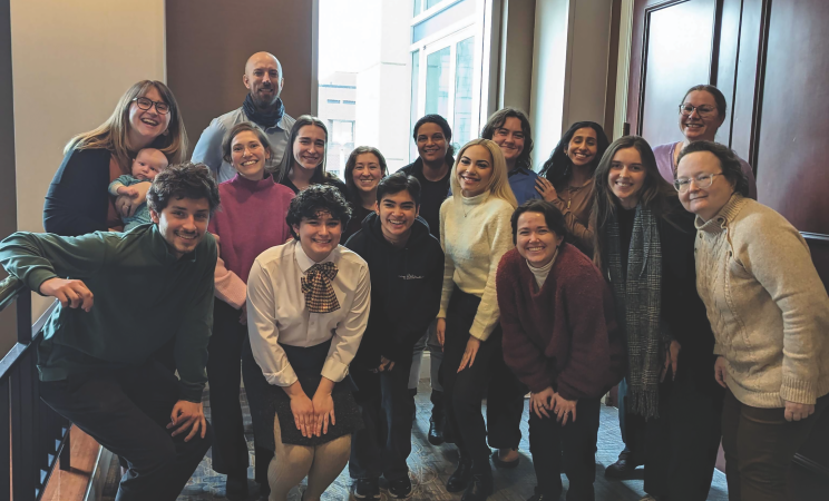 The staff of the MLCP poses for a photo together