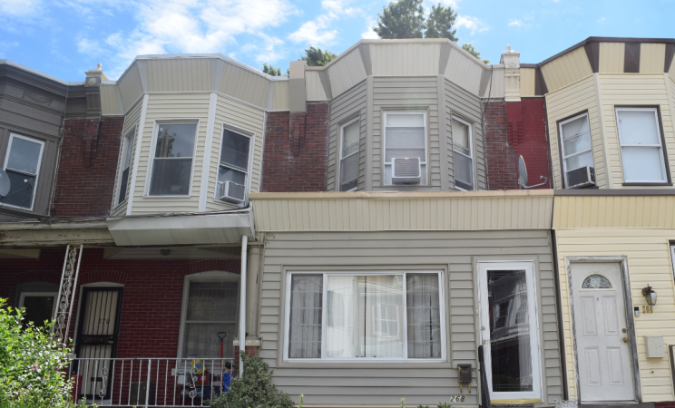 Rowhomes in West Philadelphia