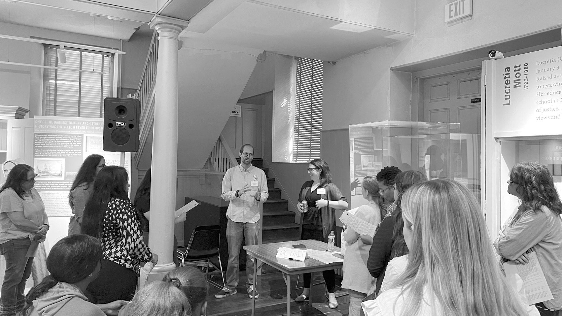 The UC Unit Presents on their work