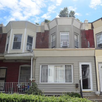 Rowhomes in West Philadelphia